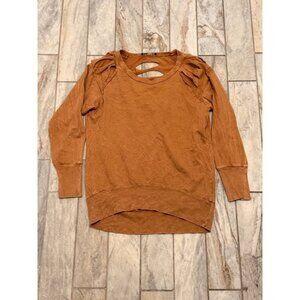 NEW Urban X women's small brown BOUTIQUE top Retails $79.99